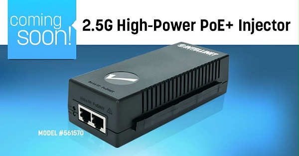 以太联Intellinet - 561570-2.5G 高功率 PoE+ 电源供应器 (injector)