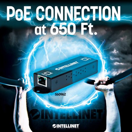 Intellinet-以太联的560962千兆高功率PoE+扩展中继器